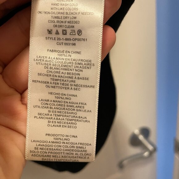 Joie long-sleeved linen romper - Picture 3 of 4